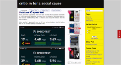 Desktop Screenshot of cribb.in
